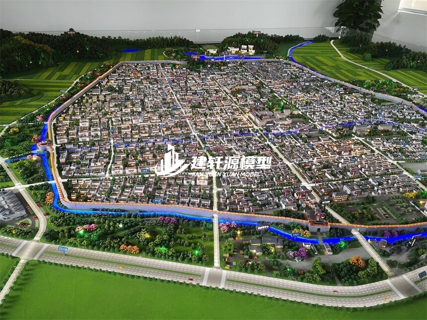 紫金城市规划模型