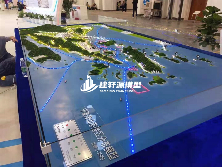 紫金地形地貌模型