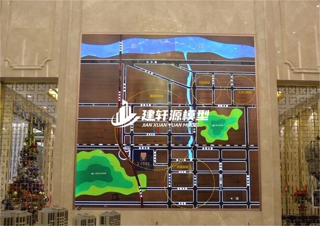 紫金区域壁挂模型